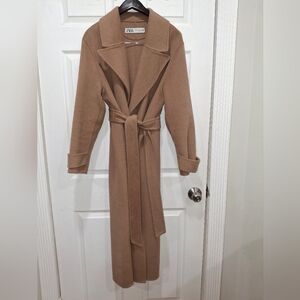 ZARA tan coat (only worn twice)